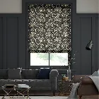 Louella Charcoal Roman Blind