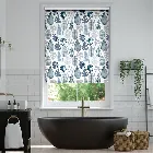 Tropical Leaves Midnight Roller Blind