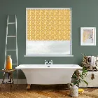 Boheme Pvc Blackout Summer Yellow Electric Roller Blind