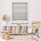 Lexington Blockout Taupe Solar/thermal Pleated Free-hanging Blind