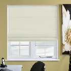 Panama Oyster Roman Blind