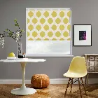 Musa Saffron Yellow Electric Roller Blind