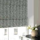 Holt Teal Roman Blind - Blackout Lining
