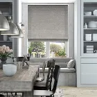 Harrow Mid Grey Roman Blind