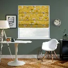 Bergen Ochre Yellow Roman Blind
