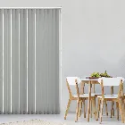 Unicolour Fr Ash Grey 127mm Vertical Blind