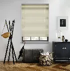 Turin 25mm Gloss Cream Aluminium Venetian