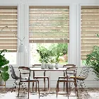 Cosmopolitan Taupe Grey Wooden Blind - 50mm Slat