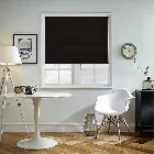 Unilux Pvc Blackout Black Electric Roller Blind