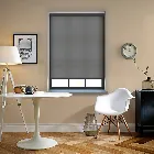 Splash Black Electric Roller Blind