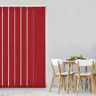 Unicolour Fr Morello Red 89mm Vertical Blind