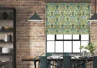 Acanthus Cornflower - Roman Blind