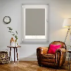 Bella Blackout Taupe Brown Perfect Fit Roller Blind