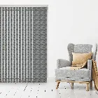 Astratto Slate 89mm Vertical Blind