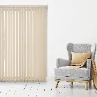 Bexley Cream 89mm Vertical Blind
