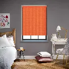 Bella Blackout Tango Orange Electric Roller Blind