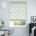 Mr Fox Mini Slate Roman Blind