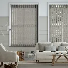 Grazia Storm Grey Vertical Blind
