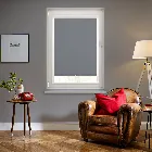 Bella Blackout Mid Grey Perfect Fit Roller Blind