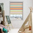 Calcutta Stripe Candyfloss Roller Blind