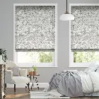 Crushed Velvet Warm Silver Roman Blind