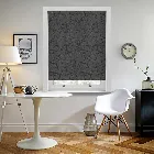 Metz Pvc Blackout Black Roller Blind
