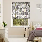 Silhouette Cerise Roman Blind