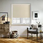 Shantung Magnolia Electric Roller Blind