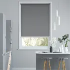 Electric Blackout Titan Harbour Grey Roller Blind