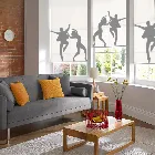 Dancing Shadows Roller Blind