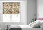 Field Flowers Rouge - Roman Blind