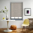 Boheme Pvc Blackout Stone Grey Electric Roller Blind