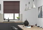 Faux Suede Charcoal - Roman Blind