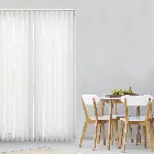 Monarch White 89mm Vertical Blind