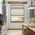 Choices Cardigan Stripe Linen Stone Roller Blind