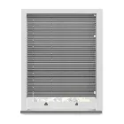 Chateau Blockout Slate Grey Solar/thermal Pleated Blind