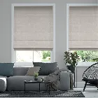 Lanura Grey Wash Roman Blind