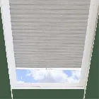 Hive Silkweave Elephant Pleated Skylight Blind