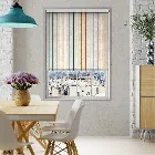 Choices Twill Stripe Linen Mediterranean Roller Blind