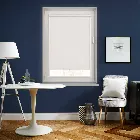 Unishade Blackout Fr White Perfect Fit Roller Blind