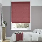 Paleo Linen Strawberry Roman Blind