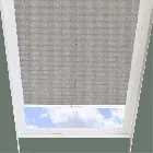 Ribbons Solar Fawn Pleated Skylight Blind