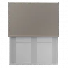 Amor Coffee With Haze Soft Grey Double Roller Blind