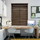 Caribbean Walnut Wooden Blind - 50mm Slat