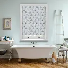 Sailboat Pvc Blackout Blue Roller Blind