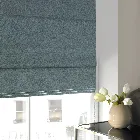 Keswick Smoke Roman Blind - Standard Lining