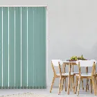 Unishade Blackout Fr Atmosphere Duck Egg 127mm Vertical Blind