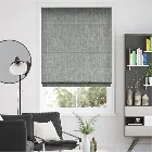 Paleo Linen Elephant Grey Roman Blind