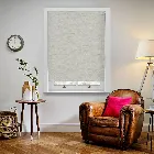 Lintex Pvc Blackout Whisp Grey White Roller Blind