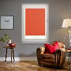 Bella Blackout Bright Orange Perfect Fit Roller Blind